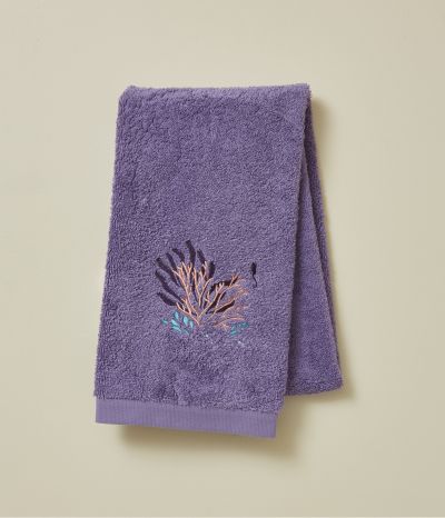 Fancy towel 50x100 Océan violet