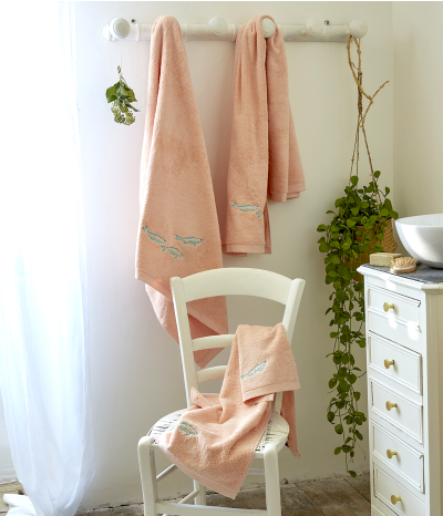 Set of bath linen Au fil  de l'eau