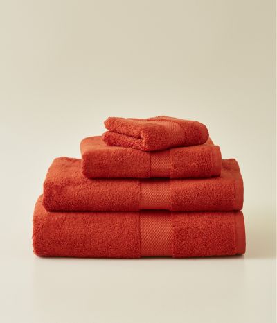 Terre cuite set of bath linen