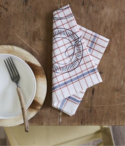 Napkin A table paprika