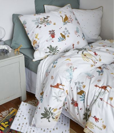 Children set of bed linen Jungle enchantée