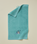 Fancy guest towel 30x50 Océan aqua