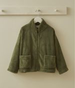 Children's khaki green polar jacket