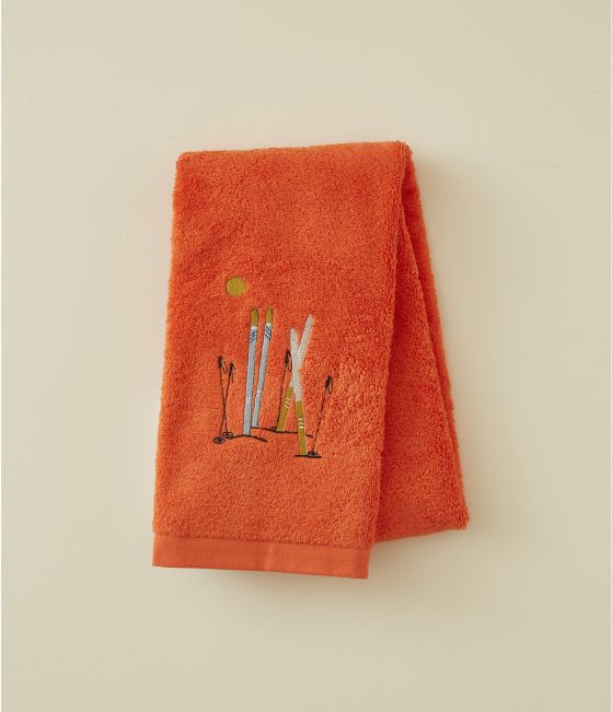 Passe-montagne red towel