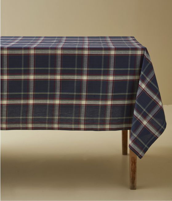 Lueur d'hiver tablecloth tiles