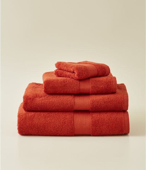 Terre cuite set of bath linen