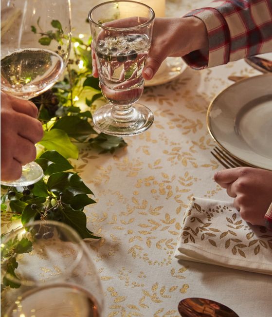 Lueur d'hiver Table linen