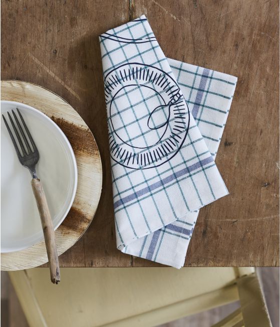 Napkin A table vert