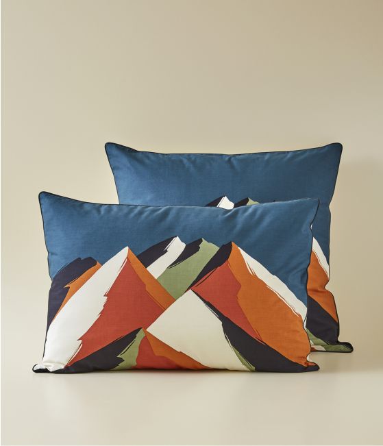 Printed pillow case A perte de vue