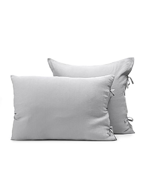 Linen cushion cover grey 40x40