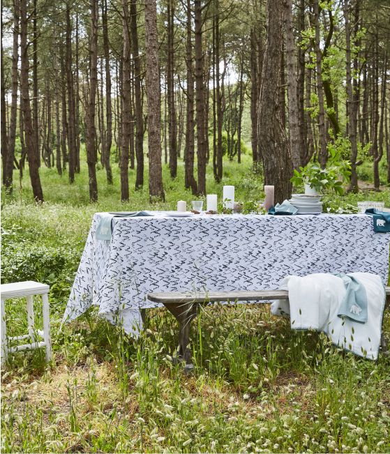 Forêt table linen