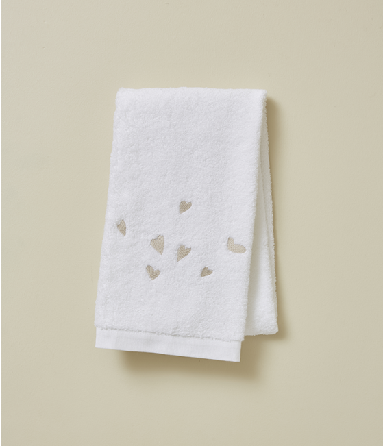 Fancy towel 50x100 Jolis coeurs