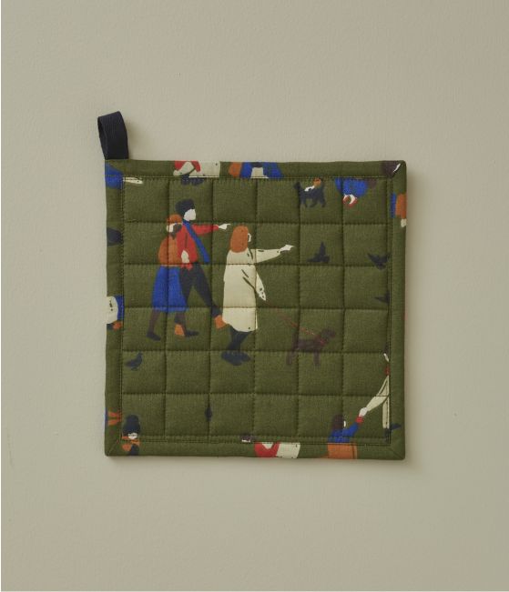 Central park green pot holder