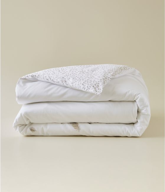 Embroidered duvet cover Nina