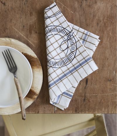 Serviette de table A table curry