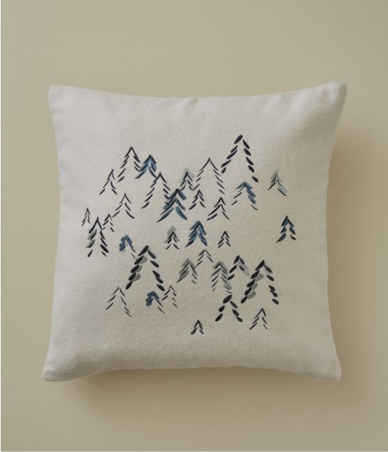 Housse coussin Forêt